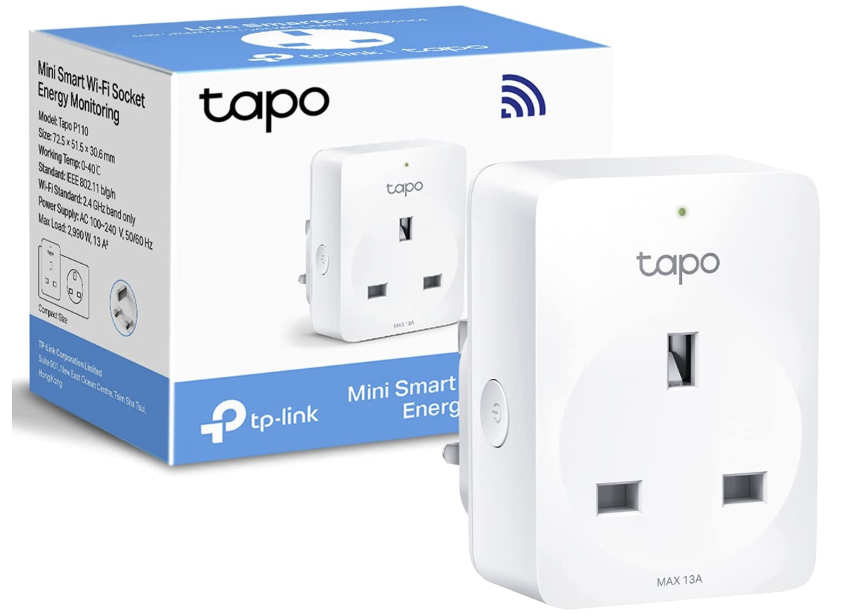 TP-Link Tapo P100 Mini Smart Wi-Fi Socket, WiFi Socket